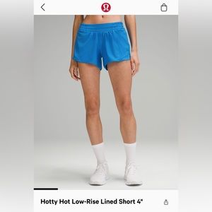 Lululemon Hotty hot short 4” length